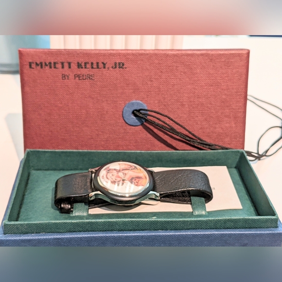 EMMETT KELLY JR COLLECTIBLE WATCH BY PEDRE, NWOT - Picture 13 of 16